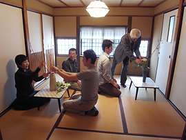 10月5日座学 荒木塾長による講義