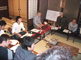 10月5日座学 荒木塾長による講義